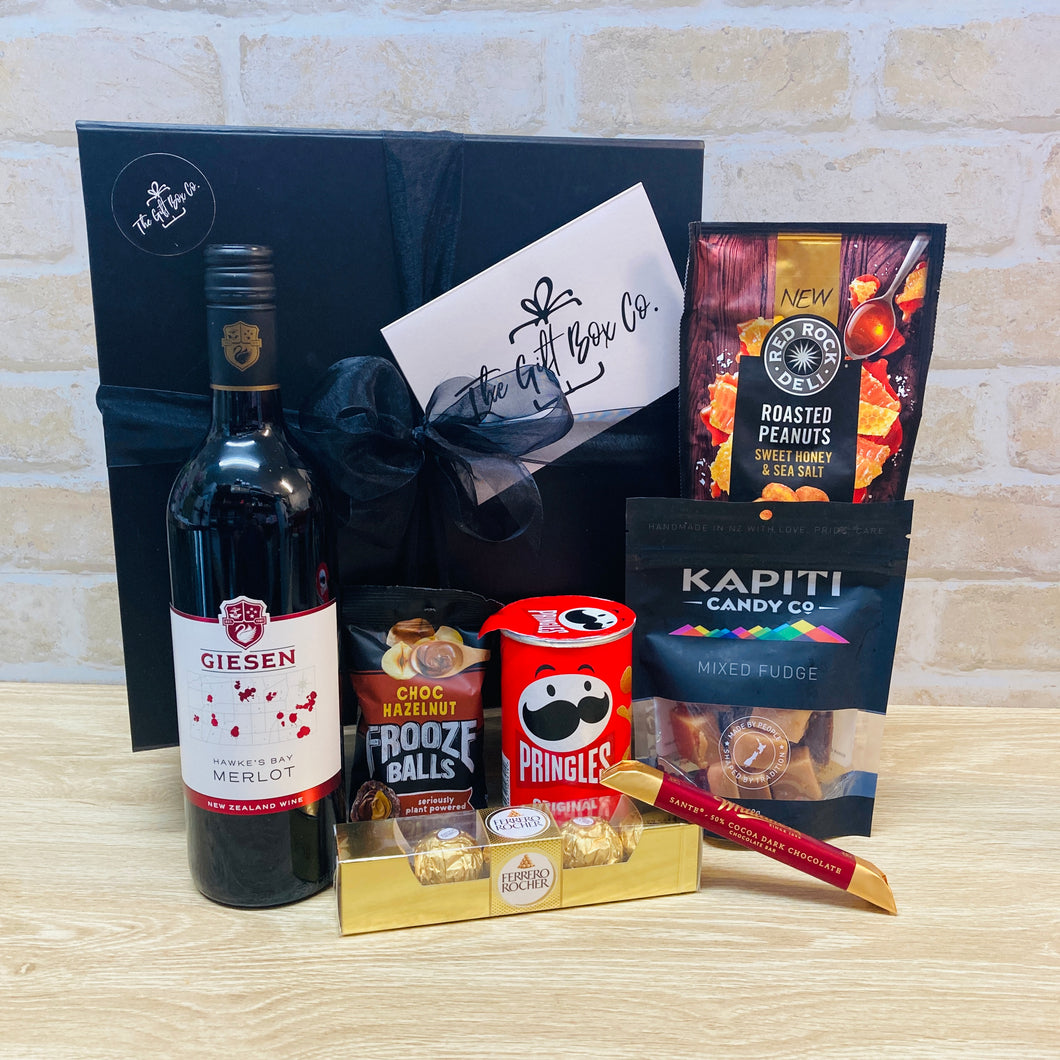 Red Wine Gift Box - The Gift Box Company NZ